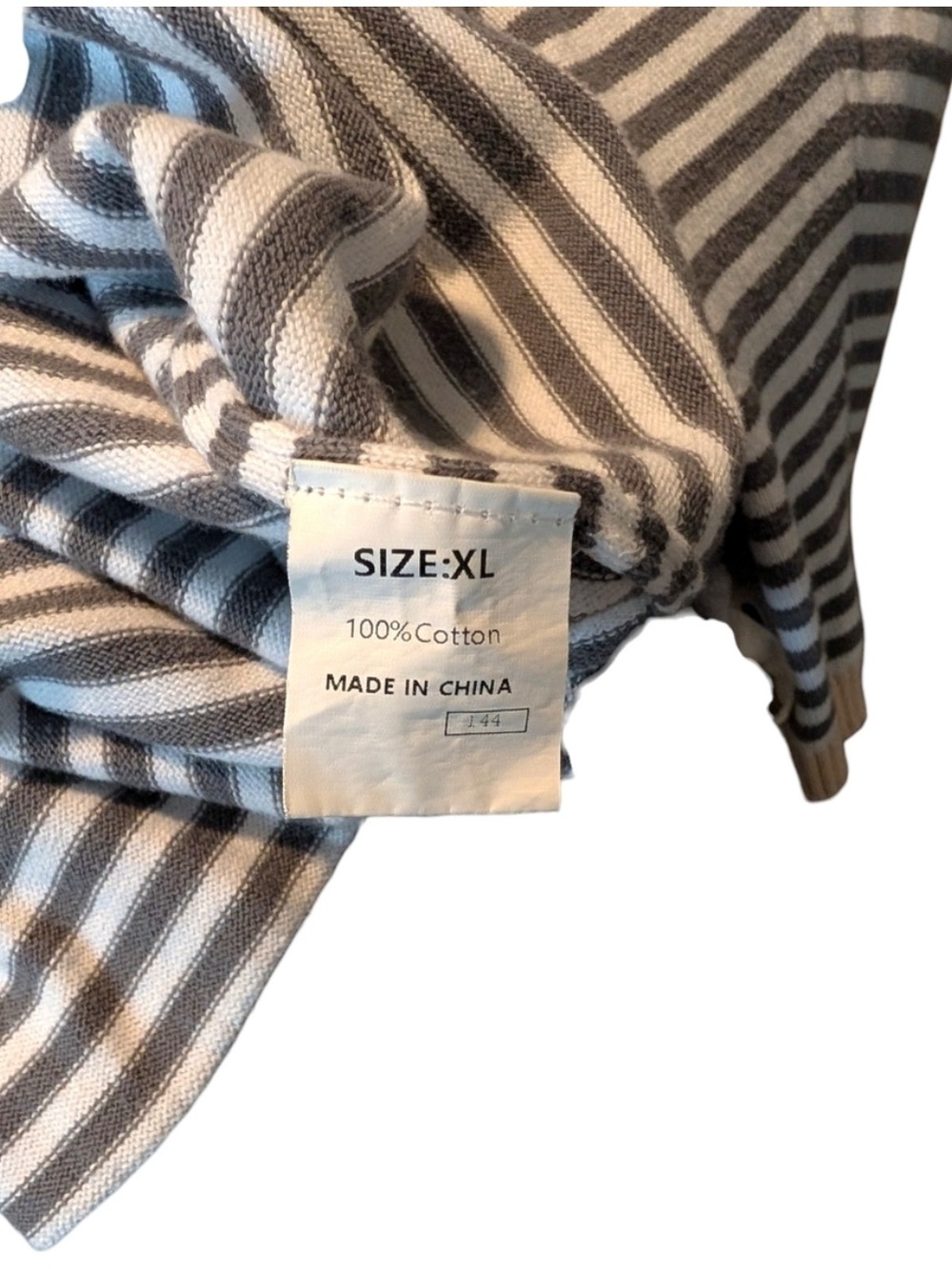 Dokotoo Striped Scoop Neck Sweater EUC - Picture 5 of 6